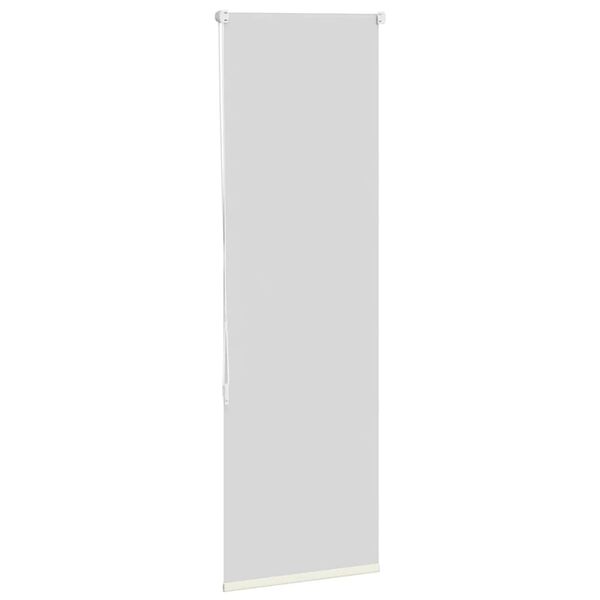 vidaXL Verdunkelungsrollo Cremewei&szlig; 45x175cm Stoffbreite 40,7 cm