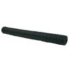 vidaXL Schwei&szlig;gitterzaun 1,6 x 50 m PVC Gr&uuml;n