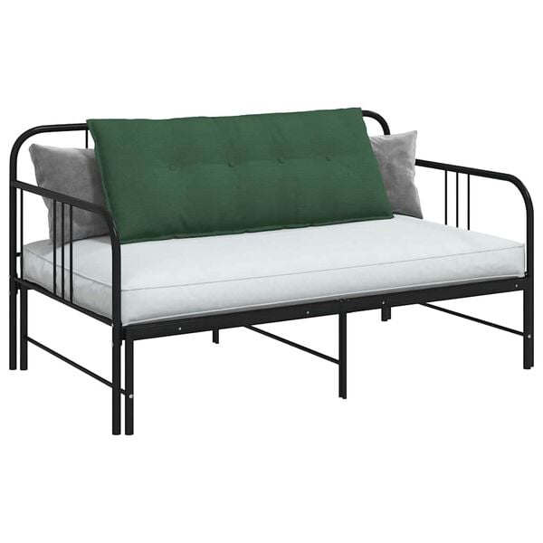 vidaXL R&uuml;ckenkissen Dschungelgr&uuml;n 120 x 50 cm Cordstoff