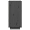 vidaXL Sideboards 2 Stk. Grau 31,5x34x75 cm Massivholz Kiefer