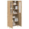 vidaXL Highboard Artisan-Eiche 69,5 x 34 x 180 cm