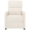 vidaXL Massagesessel Beige Mikrofasergewebe