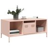 vidaXL Couchtisch Rosa 101,5x50x43,5 cm Kaltgewalzter Stahl
