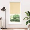 vidaXL Verdunkelungsrollo 124,4 x 230 cm, Stoffbreite 120 cm, Beige