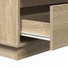 vidaXL Nachttisch Sonoma-Eiche 71 x 34,5 x 75 cm Holzwerkstoff