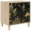 vidaXL Badezimmerschrank RHENEN Sonoma 60 x 40 x 60 cm Holzwerkstoff