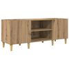 vidaXL Schallplattenschrank 121 x 38 x 48 cm Holzwerkstoff