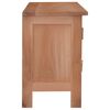 vidaXL TV-Schrank 100x30x45 cm Massivholz Mahagoni