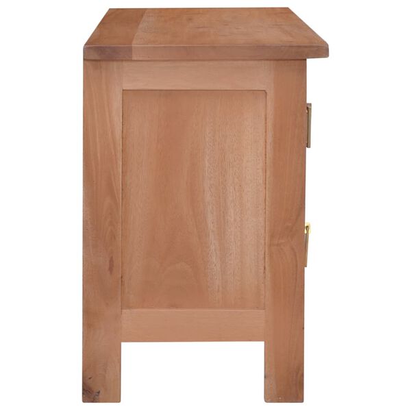 vidaXL TV-Schrank 100x30x45 cm Massivholz Mahagoni