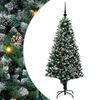 vidaXL K&uuml;nstlicher Weihnachtsbaum mit 150 LEDs mit St&auml;nder Gr&uuml;n 150 cm