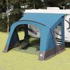 vidaXL Caravan Zelt mit Dach mit Speicher Blau 410 x 275 x 245 cm