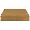 vidaXL Wandregal 4 pcs Beige 23 x 23,5 x 4 cm Holzwerkstoff