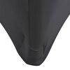 vidaXL Stretch-Tischhusse 2 Stk. 183 x 76 x 74 cm Anthrazit