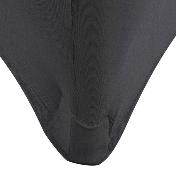vidaXL Stretch-Tischhusse 2 Stk. 183 x 76 x 74 cm Anthrazit