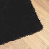 vidaXL Teppich Shaggy Hochflor NAVARRA Schwarz 200x200 cm Polyester