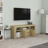 vidaXL TV-Schrank Sonoma-Eiche 120x30x50 cm Holzwerkstoff