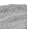 vidaXL Kopfteil Graues Sonoma 200 cm Holzwerkstoff