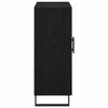 vidaXL Sideboard Schwarz Eichen-Optik 69,5 x 34 x 90 cm Holzwerkstoff