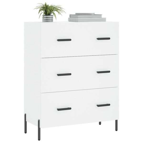 vidaXL Sideboard Weiß 69,5x34x90 cm Holzwerkstoff