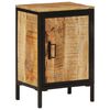 vidaXL Badschrank 40x30x60 cm Massivholz Mango und Eisen