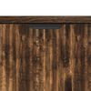 vidaXL Sideboard Ger&auml;ucherte Eiche 89,5 x 33 x 82 cm Holzwerkstoff