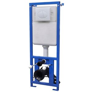 vidaXL Unterputz-Sp&uuml;lkasten f&uuml;r Wand-WC 11 l 41x14x(110&ndash;125) cm