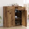 vidaXL Badschrank Altholz 80 x 42,5 x 93,5 cm Holzwerkstoff