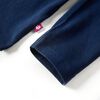 Kinder-Langarmshirt Marineblau 104