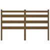 vidaXL Kopfteil Honigbraun 126x4x100 cm Massivholz Kiefer