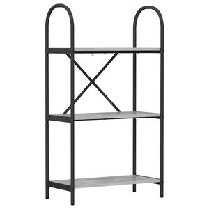 vidaXL B&uuml;cherregal 3 Ebenen 60 x 30 x 109 cm Holzwerkstoff