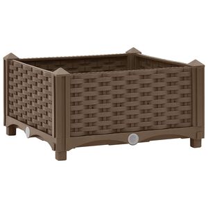 vidaXL Hochbeet 40x40x23 cm Polypropylen