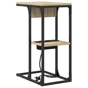 vidaXL Nachttisch Sonoma-Eiche 41,5 x 26 x 60,5 cm Holzwerkstoff