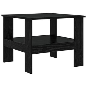 vidaXL Couchtisch Schwarz Eichen-Optik 57 x 55 x 45 cm Holzwerkstoff