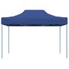 vidaXL Party-Zelt Blau 280 x 410 x 315 cm Oxford-Stoff