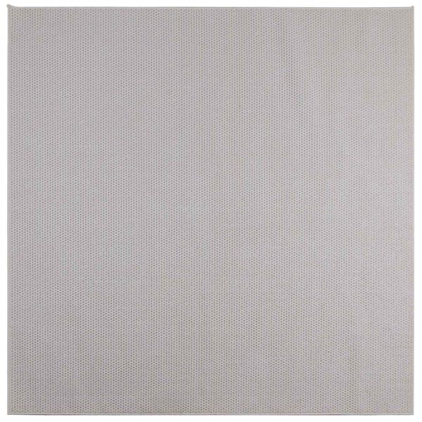 vidaXL Bereichsteppiche Quadratisch Creme 200 x 200 cm