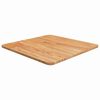 vidaXL Tischplatte Quadratisch Hellbraun 50x50x1,5cm Behandelte Eiche