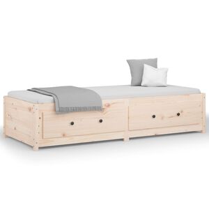 vidaXL Tagesbett ohne Matratze 90x200 cm Massivholz Kiefer