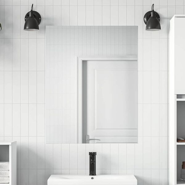 vidaXL Spiegelfolien 2 Stk. Selbstklebend 90x150 cm PET