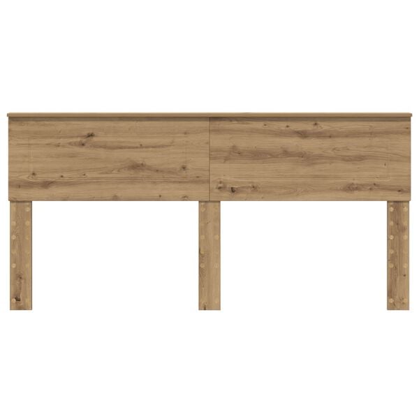 vidaXL Kopfteil Artisan-Eiche 200 cm Holzwerkstoff