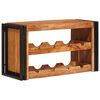 vidaXL Weinregal Braun 100 x 45 x 33 cm Massivholz Akazie