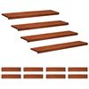 vidaXL Treppenstufen 12 stk. 110 x 30 x 2 cm Braun Massivholz Buche
