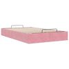 vidaXL Ottoman-Bett ohne Matratze Rosa 120x200 cm Samt