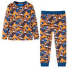 Kinderpyjama mit Langen &Auml;rmeln Cognac 116