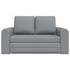 vidaXL Schlafsofa Hellgrau 148 x 71 x 83 cm Stoff
