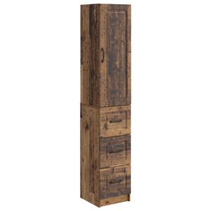 vidaXL Schrankset 2 stk. 33 x 34,5 x 87 cm Holzwerkstoff Altholz