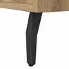 vidaXL Sideboard Artisan-Eiche 100x36x60 cm Holzwerkstoff