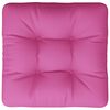 vidaXL Palettenkissen Rosa 60x60x12 cm Stoff