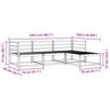 vidaXL Outdoor-Sofagarnitur 4 pcs Natur Massivholz Akazie
