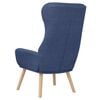 vidaXL Relaxsessel Blau Stoff