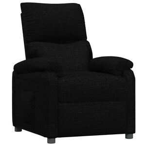 vidaXL Relaxsessel Schwarz Stoff